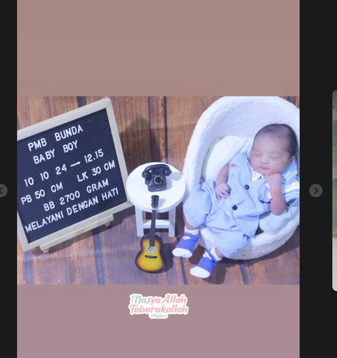 Dokumentasi bayi baru lahir Bunda Medicare