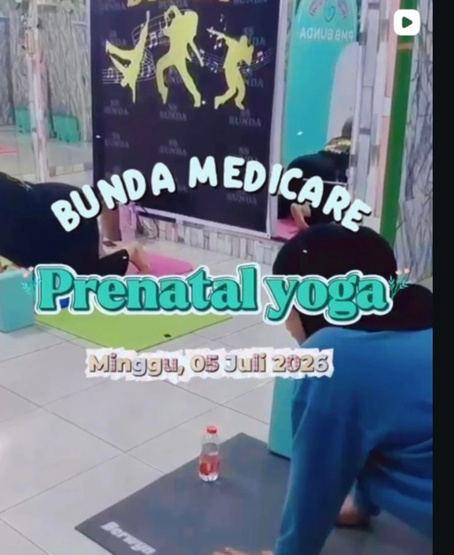 Aktivitas prenatal yoga Bunda Medicare